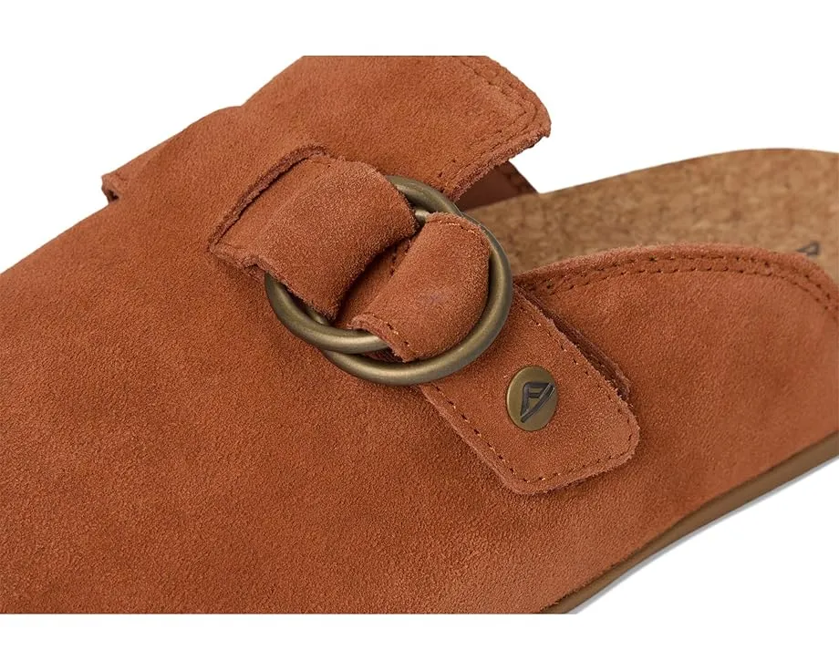 Мюли Reef Vista Serenity с ремешками из экологичного нубука и пробковой стелькой