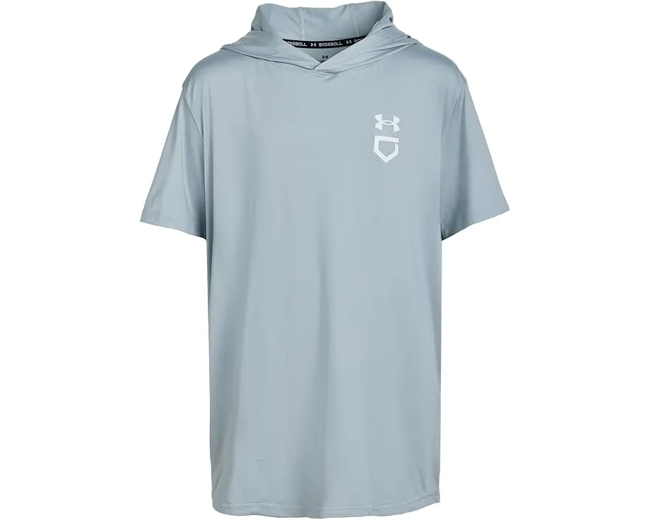 Under Armour Kids Utility легкая толстовка с коротким рукавом и капюшоном