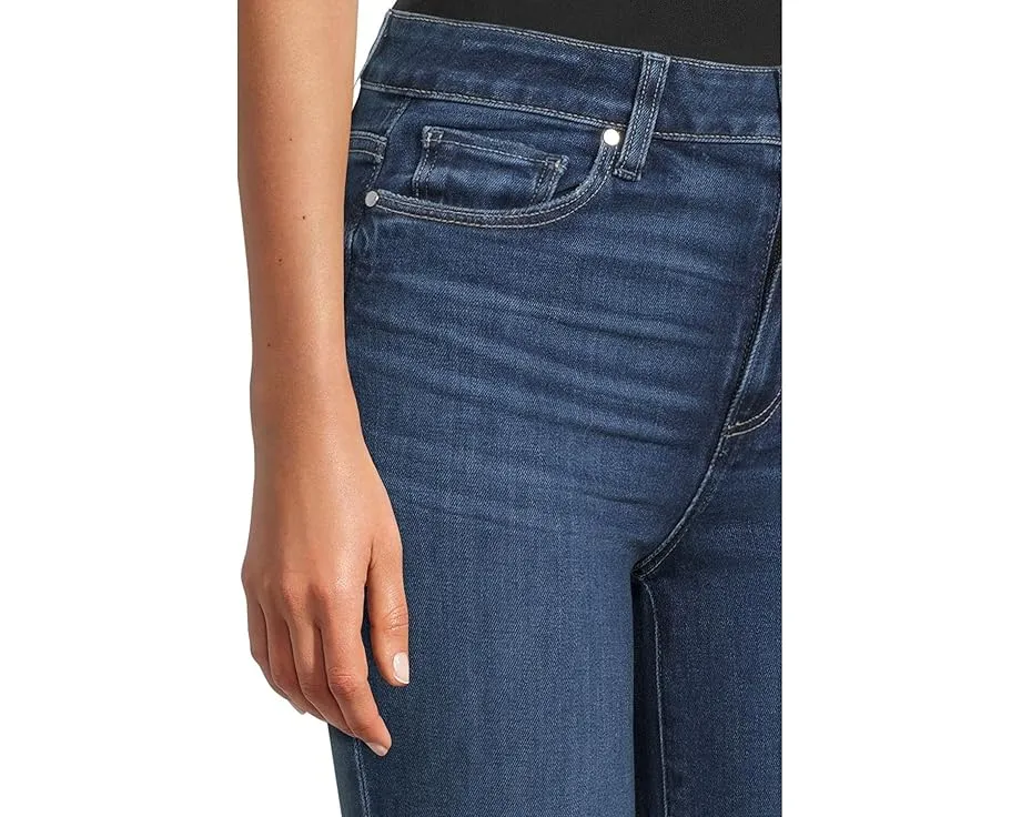 Джинсы Paige Claudine In Moony с завышенной талией и расклешенным низом