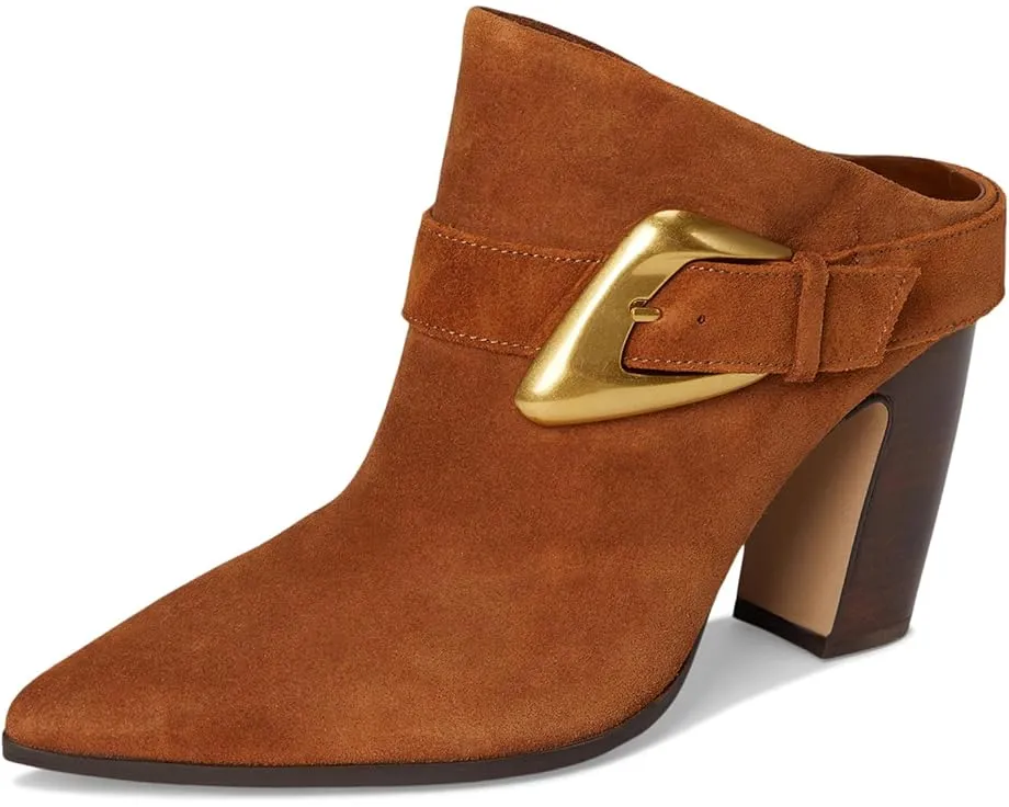Туфли Vince Camuto Baily High Heel Buckle Mule с острым носком и массивной пряжкой