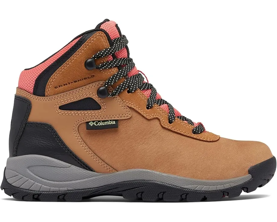Трекинговые ботинки Columbia Newton Ridge BC Nubuck с верхом из нубука и технологией Omni Shield