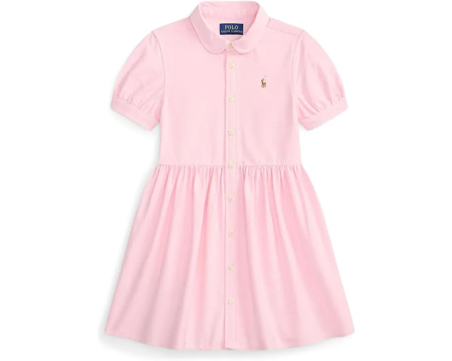 Платье-рубашка из хлопкового оксфорда для малышей и детей Polo Ralph Lauren Kids