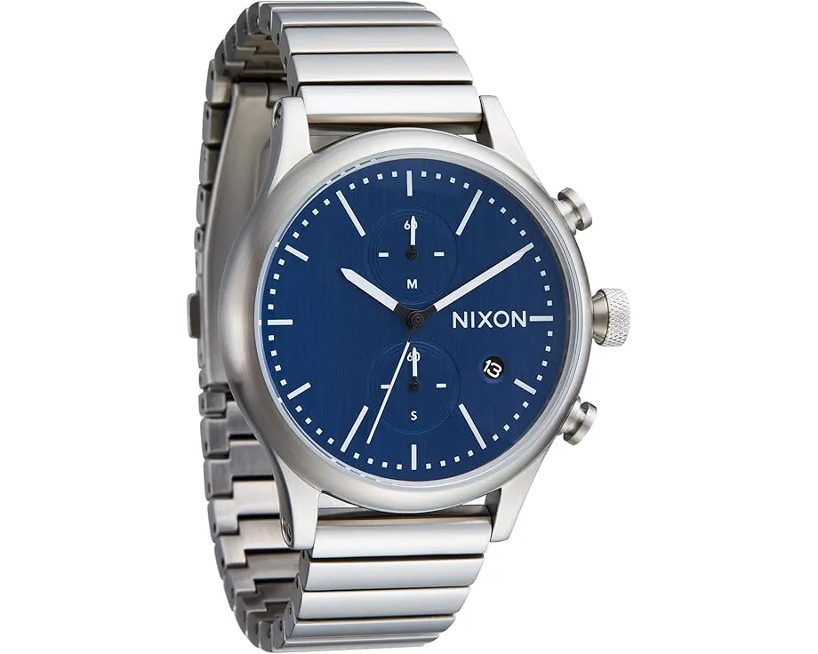 Хронограф Nixon Station Chrono с японским механизмом Miyota и водонепроницаемостью 10 ATM