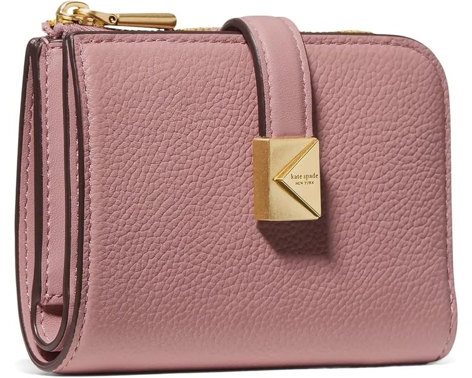 Маленький компактный кошелек Kate Spade New York Tribeca из шагрени