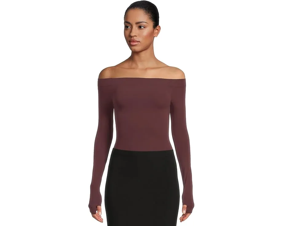 Боди Ballet Off-Shoulder от Commando с отверстиями для большого пальца