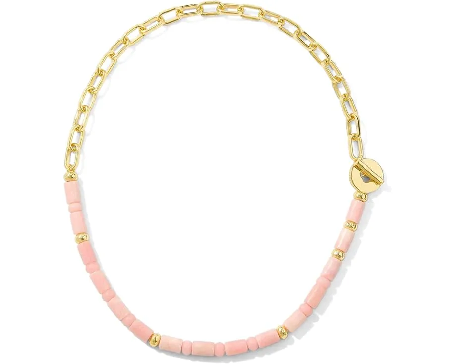 Колье Kendra Scott Lindsey Beaded Half Chain с бусинами и цепочкой