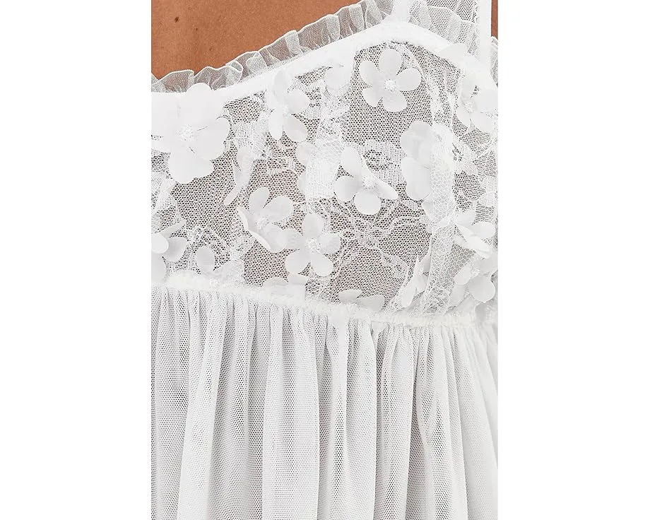 Платье-комбинация Free People Save The Date Slip с кружевной отделкой