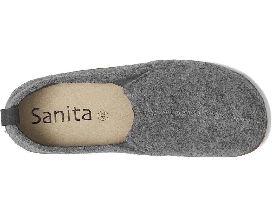 Sanita Skagen слипоны на платформе с текстильным верхом