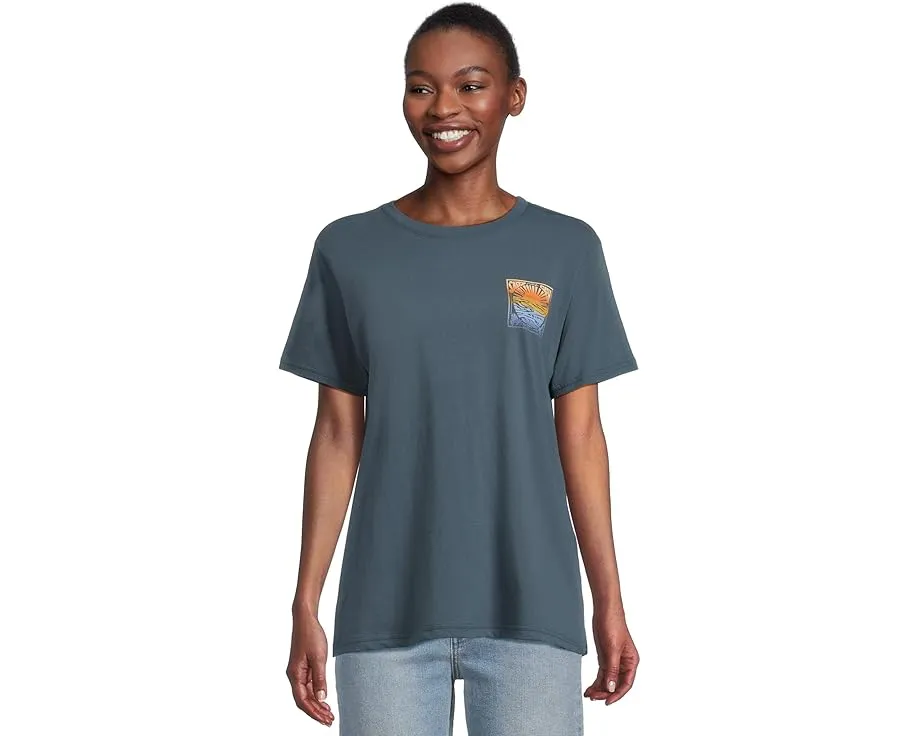 Футболка Salty Crew Posted Boyfriend oversize с коротким рукавом