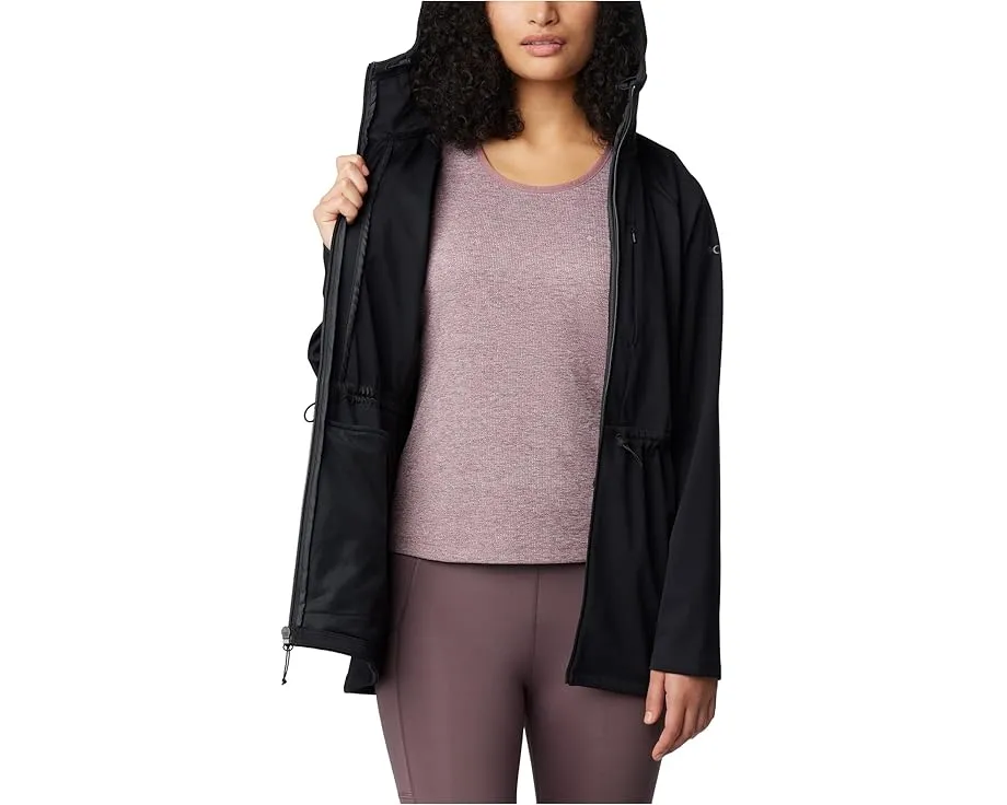 Columbia Flora Park II Softshell Jacket ветрозащитная куртка с капюшоном