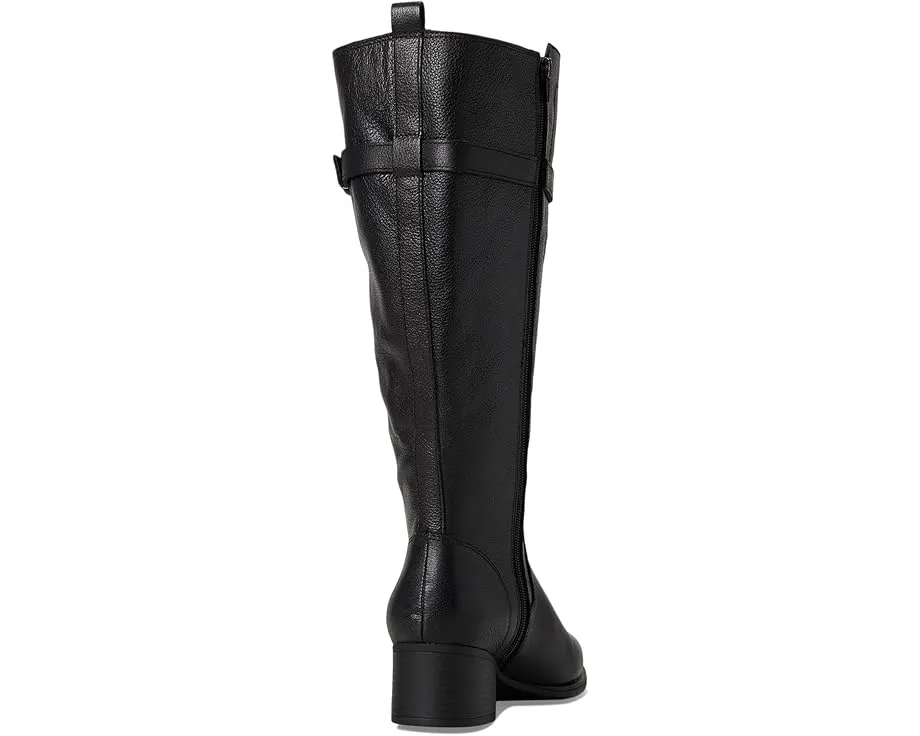 Высокие сапоги Naturalizer Kenna Extra Wide Calf до колена с ремнем и пряжкой