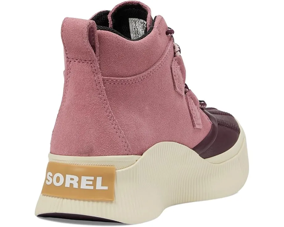 SOREL Детские резиновые сапоги Out N About IV Classic WP с кожаным верхом