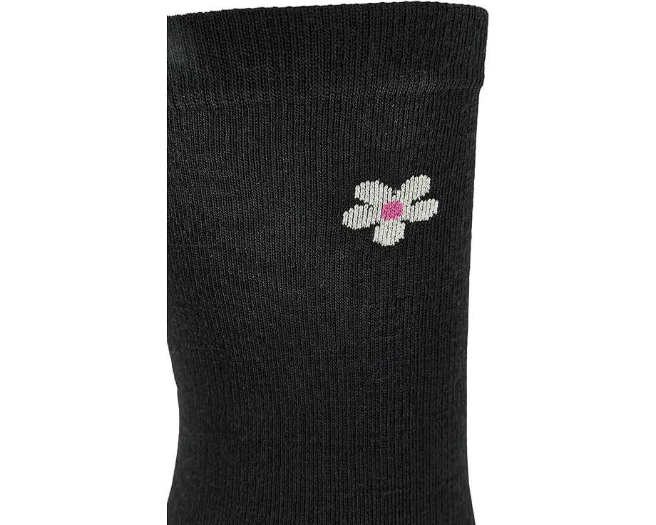 Носки Smartwool Everyday Groovy Bloom Crew с технологией Shred Shield и поддержкой свода стопы
