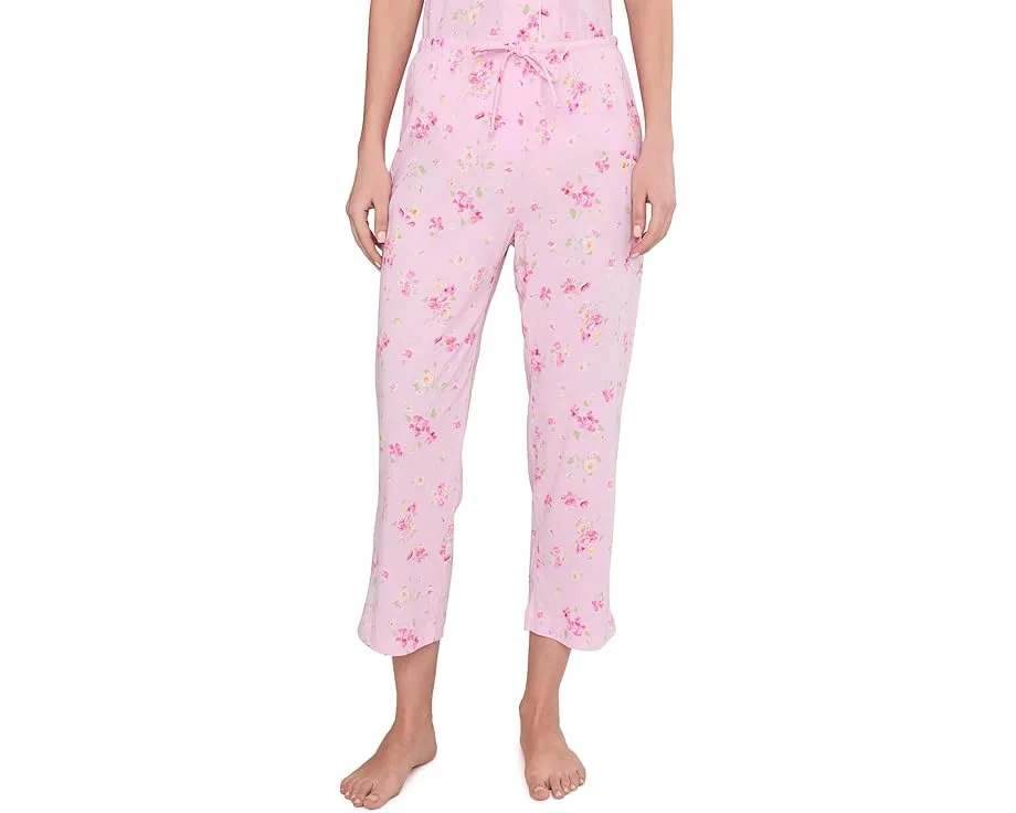 Пижамный комплект Lauren Ralph Lauren с длинными брюками из джерси