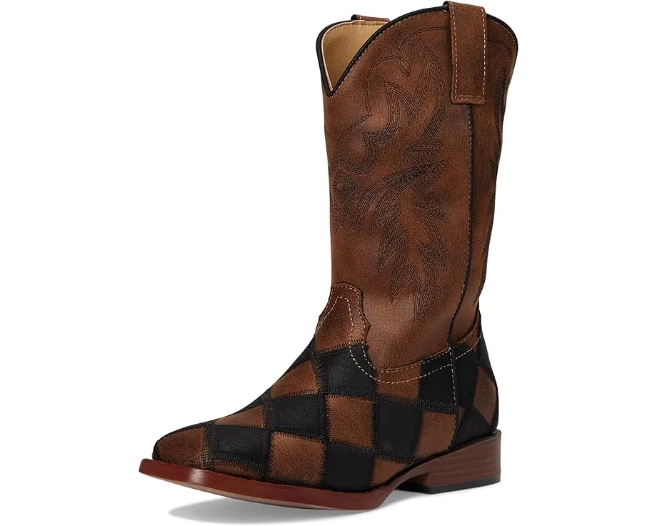 Ботинки Roper Kids Bird Blocks с квадратным носком для малышей