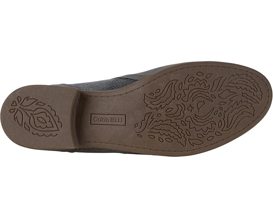 Ботильоны Cobb Hill Crosbie на молнии с кожаным верхом и поддержкой свода стопы