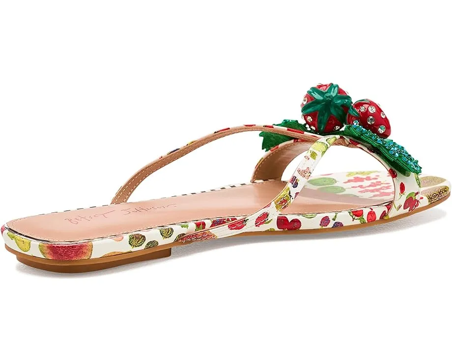 Плоские сандалии Garrik с украшениями и круглым мысом от Blue by Betsey Johnson