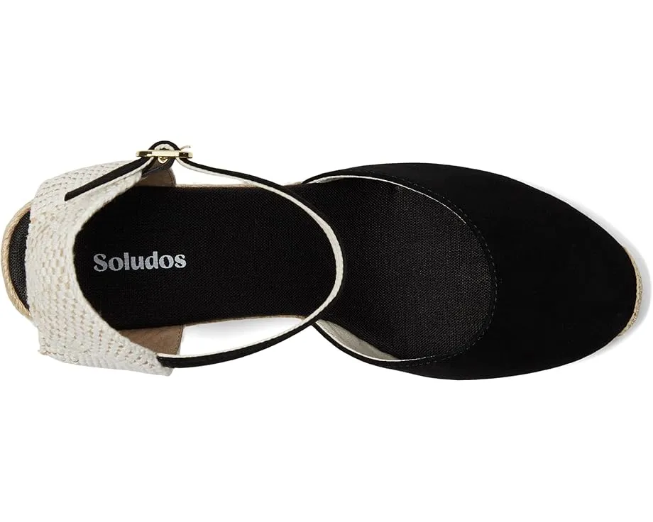 Эспадрильи Soludos Marseille Wedge на платформе с ремешком