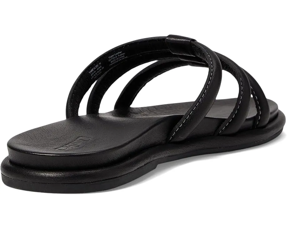 Сандалии OluKai Tiare Slide с кожаной стелькой и шнуровкой