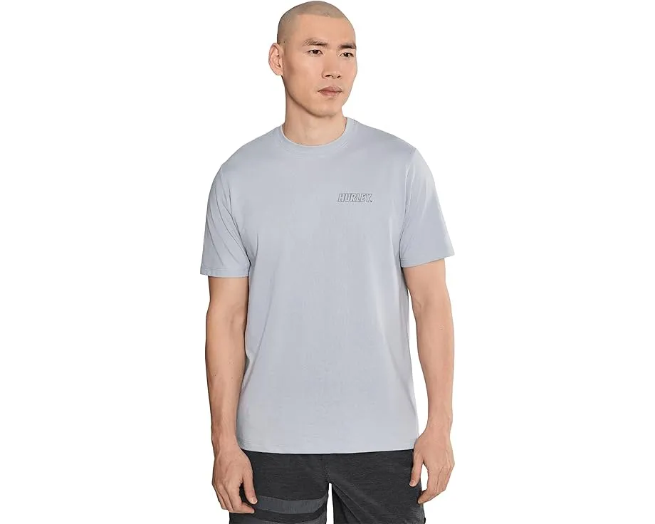 Футболка Hurley H2o Dri Fastlane Lined Short Sleeve с коротким рукавом