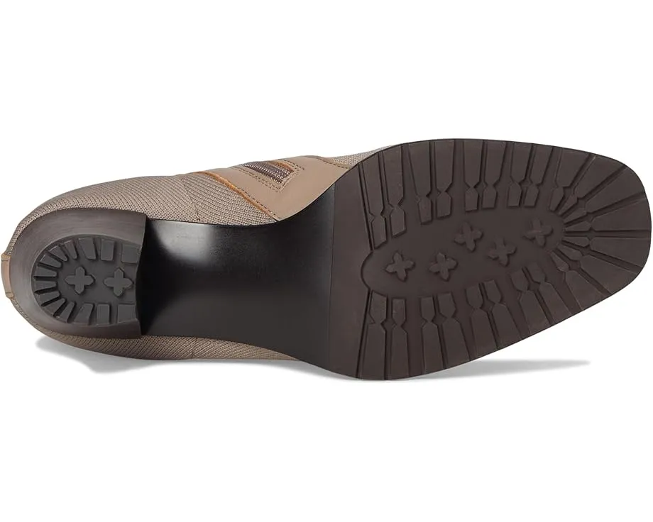 Ботильоны Kalista из эластичного трикотажа с квадратным носком и каблуком David Tate