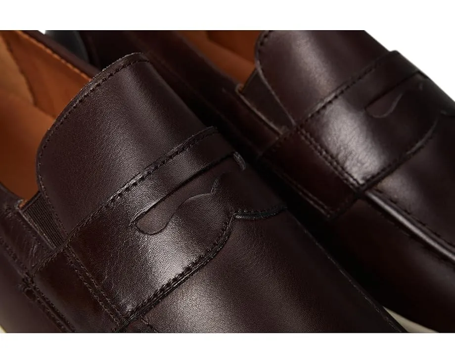 Слипоны Allen Edmonds Randolph 2.0 Slip-on Sneaker из кожи с эластичными вставками