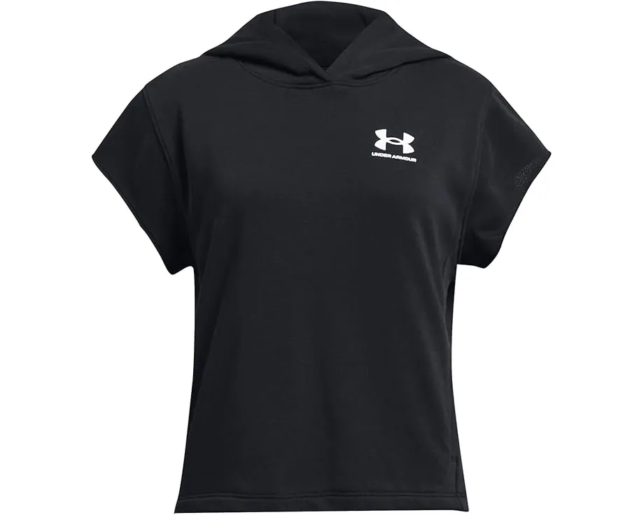 Under Armour детская худи Rival Terry Short Sleeve с капюшоном и короткими рукавами
