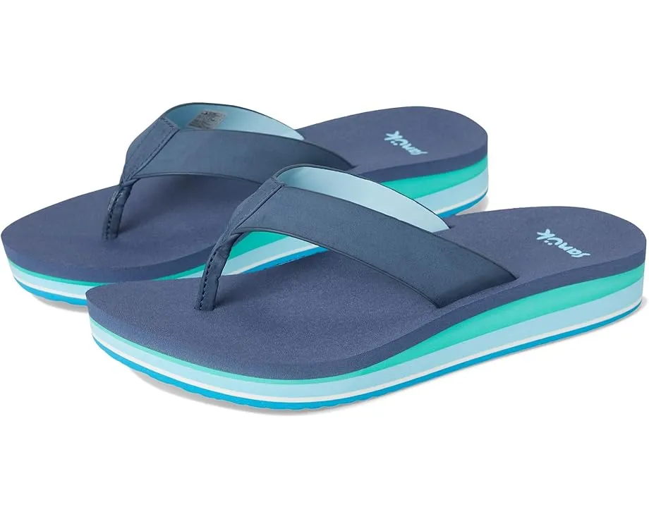 Сандалии Sanuk Highland с платформой и стелькой Bloom для пляжа