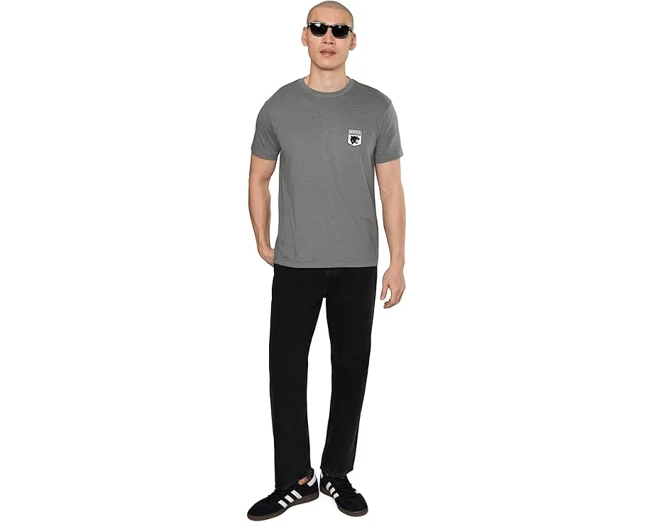Футболка RVCA Pantero Short Sleeve с принтом и красной строчкой