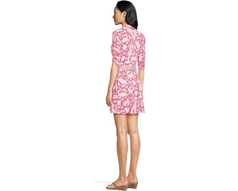Комбинезон Lilly Pulitzer Ibby Skirted Rompers с юбкой и V-образным вырезом