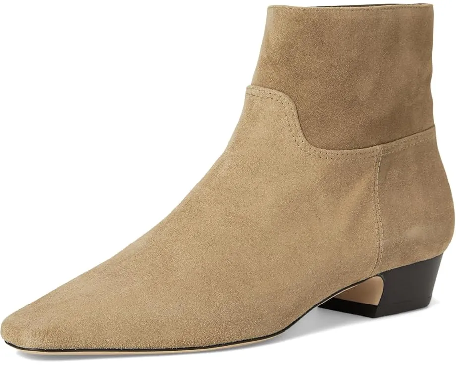 Ботинки Stassi Zip Bootie Stuart Weitzman с застежкой-молнией на устойчивом каблуке