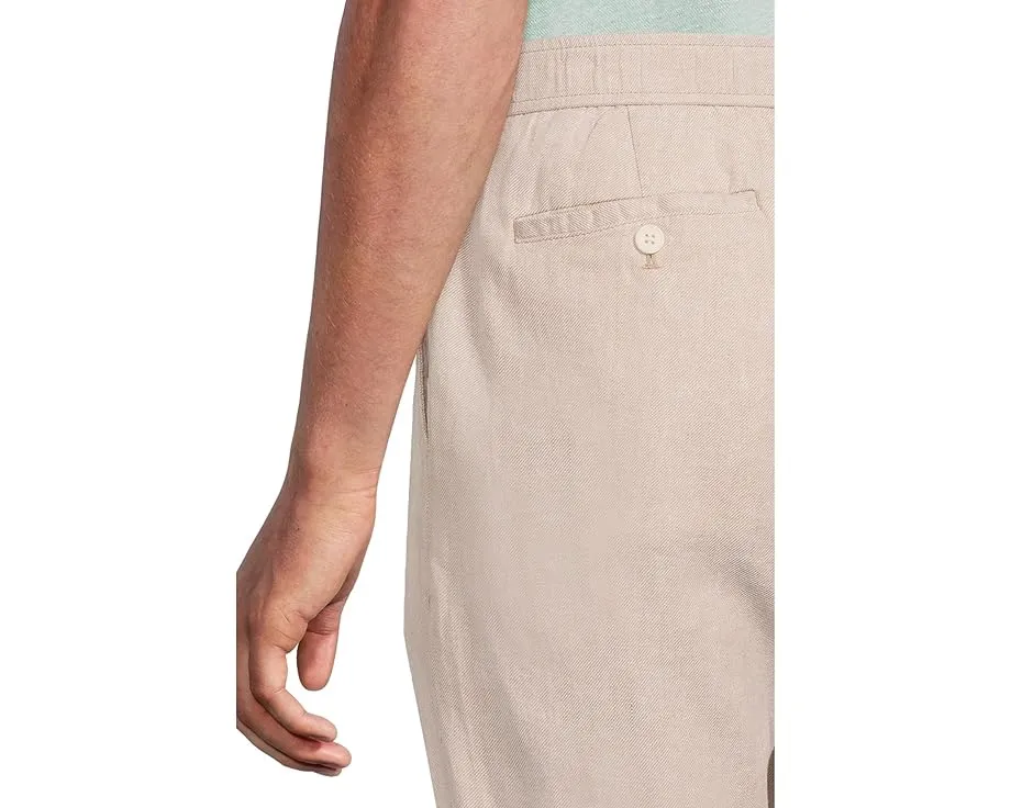 Брюки Tommy Bahama Beach Coast Linen с эластичным поясом и карманами на пуговицах