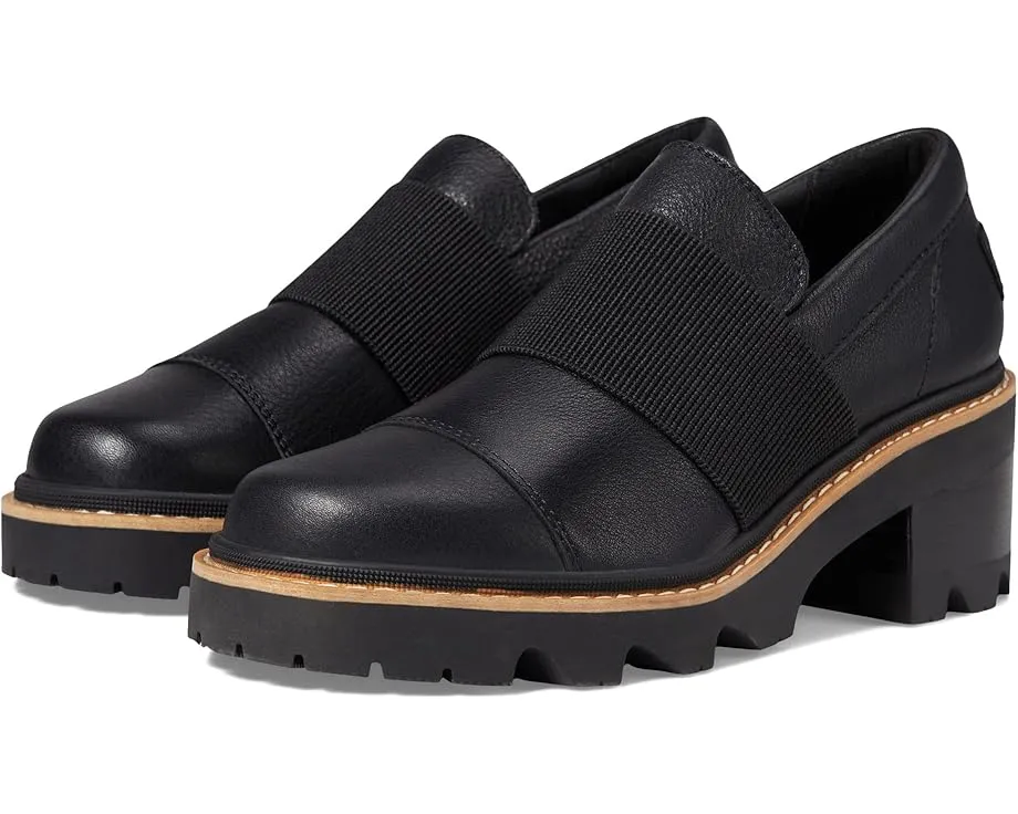 Лоферы SOREL Joan Now на устойчивом каблуке с прострочкой