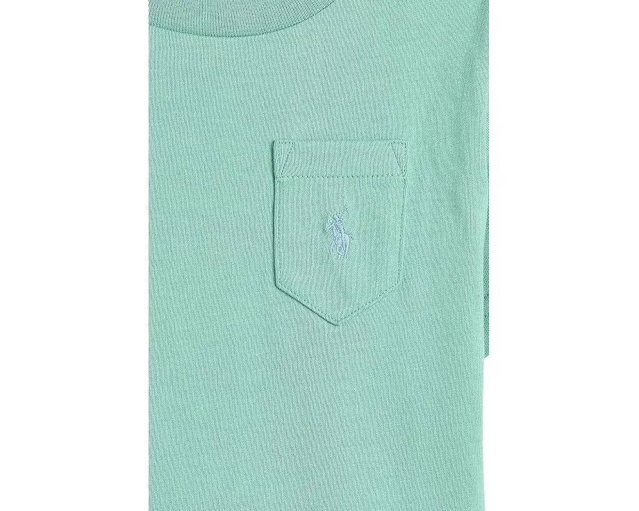 Детская футболка Polo Ralph Lauren из хлопкового джерси с карманом
