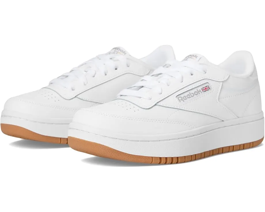 Детские кроссовки Reebok Club C Double с верхом из синтетической кожи и текстиля