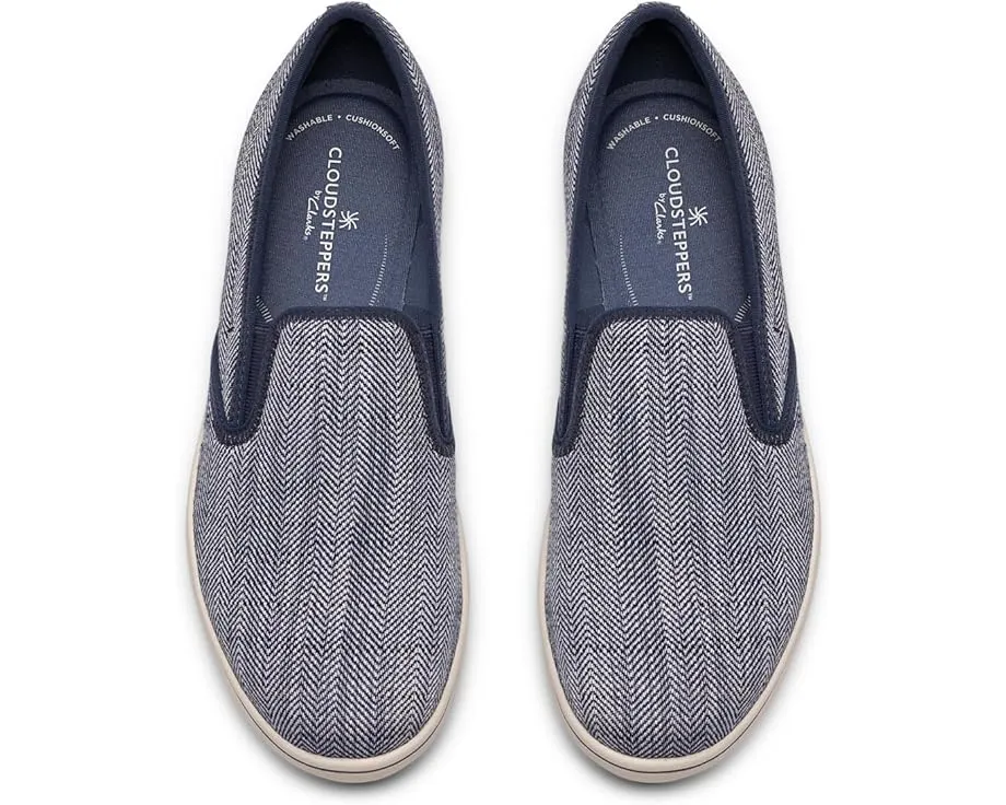 Слипоны Clarks Breezesky Zoe с текстильным верхом и стелькой Cushion Soft