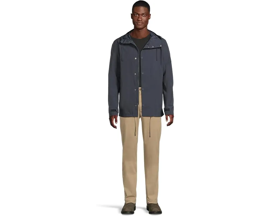 Куртка Barbour Quay Showerproof с капюшоном и клетчатой внутренней частью