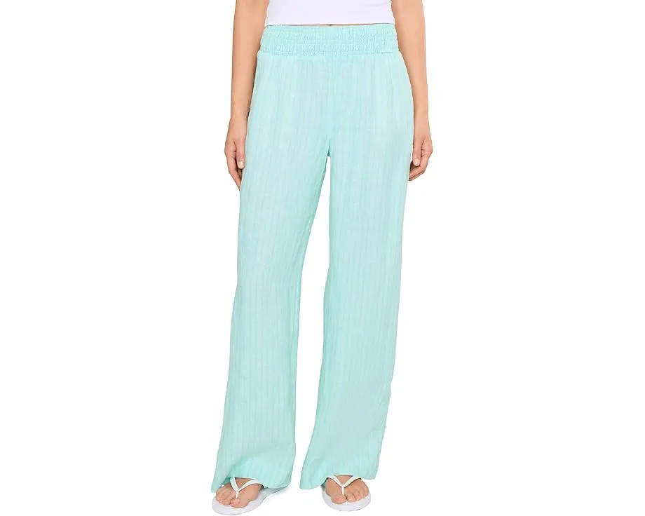 Широкие льняные брюки Mirabella Linen Palazzo Lilly Pulitzer