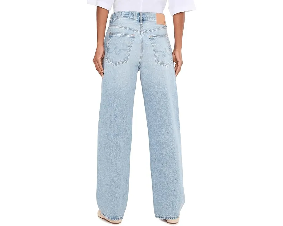 Джинсы Billie Relaxed Straight с расслабленным прямым кроем в цвете Soft Focus Destructed