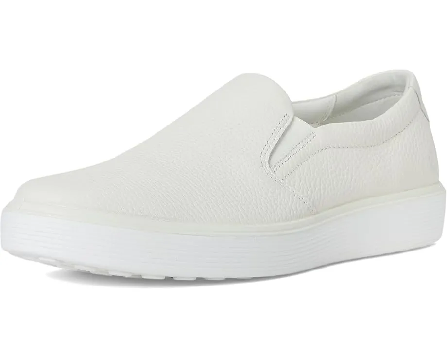 Кроссовки ECCO Soft 60 Slip-On с мягкой зернистой кожей
