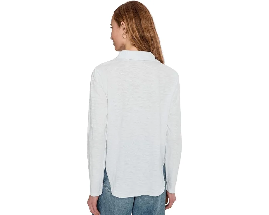 Футболка-поло Mod-o-doc Long Sleeve Easy с длинным рукавом и V-образной планкой