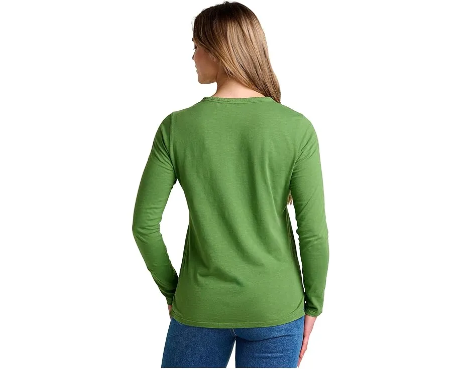Свитер Toad&Co Primo Long Sleeve Crew из 100% органического хлопка