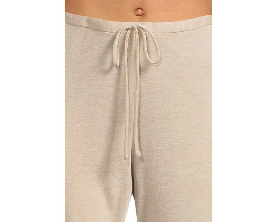 Пижамный комплект Natori Luxe Shangri-La с коротким рукавом и кружевом