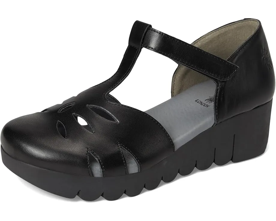 Женские туфли FLY LONDON velt224fly на платформе с удобной стелькой и застежкой на липучке