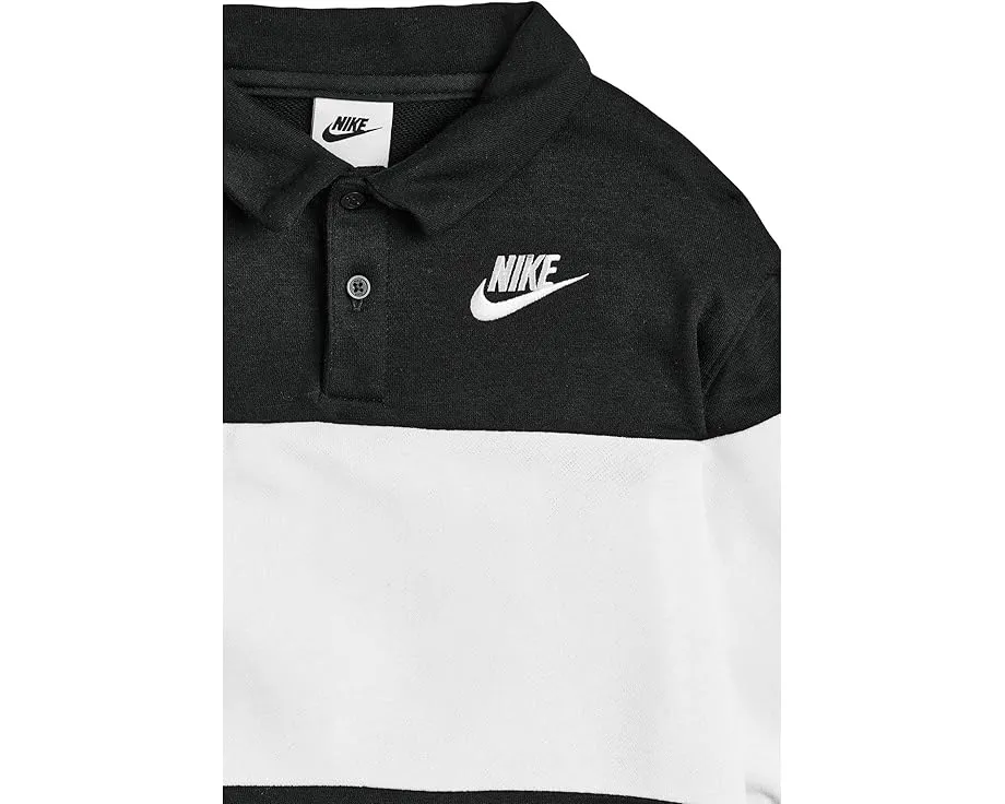 Поло Nike Futura с длинным рукавом на пуговицах