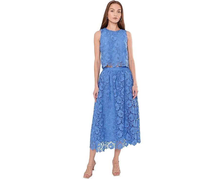 Топ CeCe без рукавов из кружева