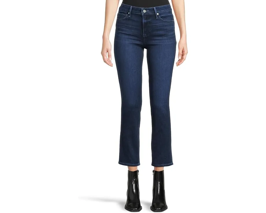 Paige Джинсы Cindy с прямым кроем и темным оттенком