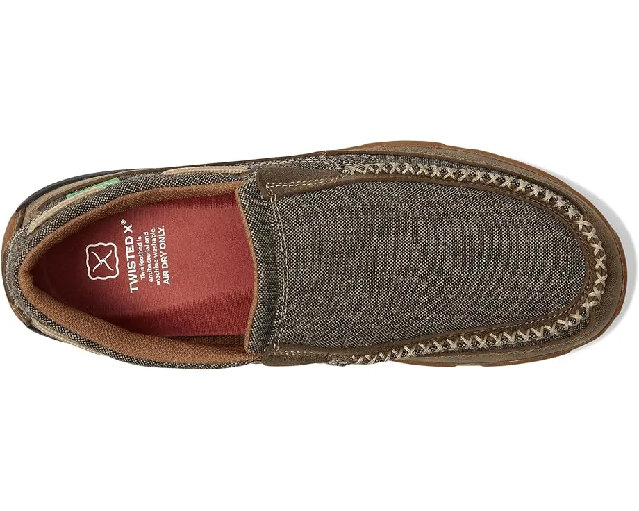 Мокасины Twisted X MDMS012 из экологичного текстиля ecoTWX с амортизированным воротником