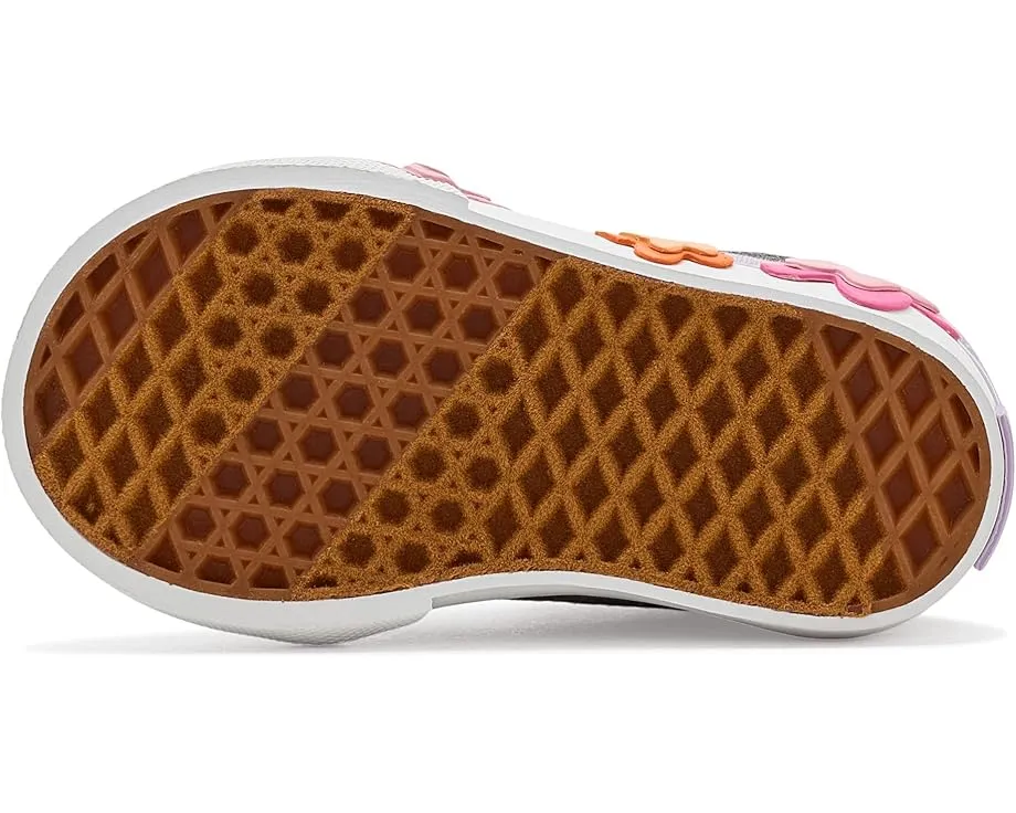 Детские кеды Old Skool V Butterfly с застежкой на липучках от Vans