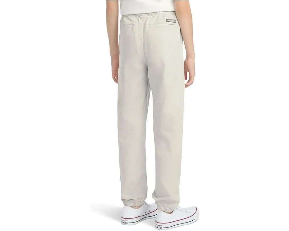 Узкие брюки джоггеры Abercrombie & Fitch Slim Twill с эластичными манжетами